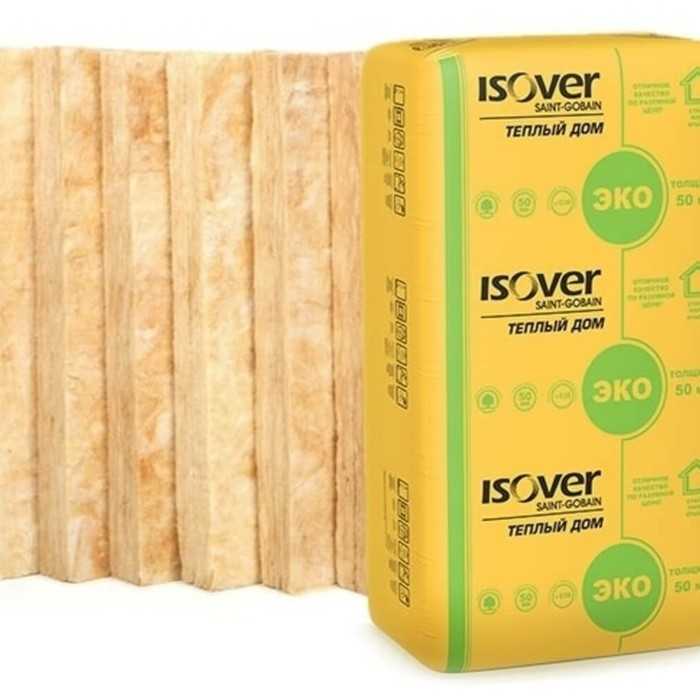 Утеплитель Isover Изовер Тёплый Дом Плита 50х610х1170